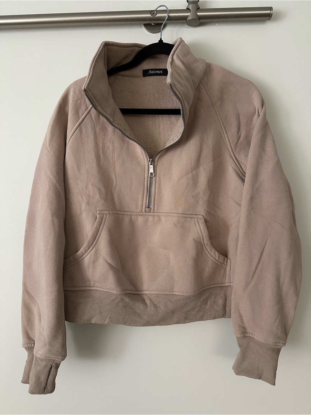 Quarter zip sweater